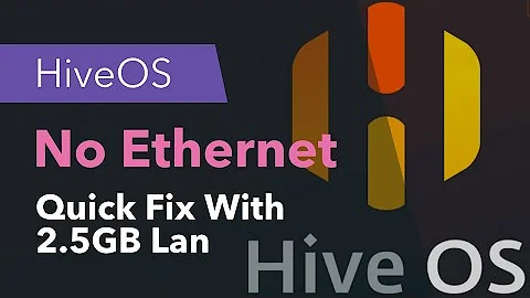 HiveOS - Quick Fix For No Ethernet