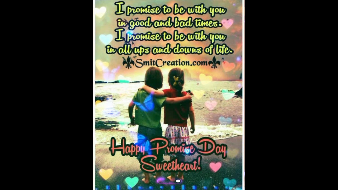 Happy promise day || 11th February Happy Promise Day 2021