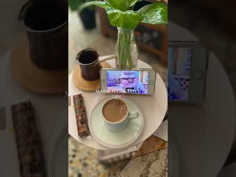 شرب القهوة سعاده يا ساده 