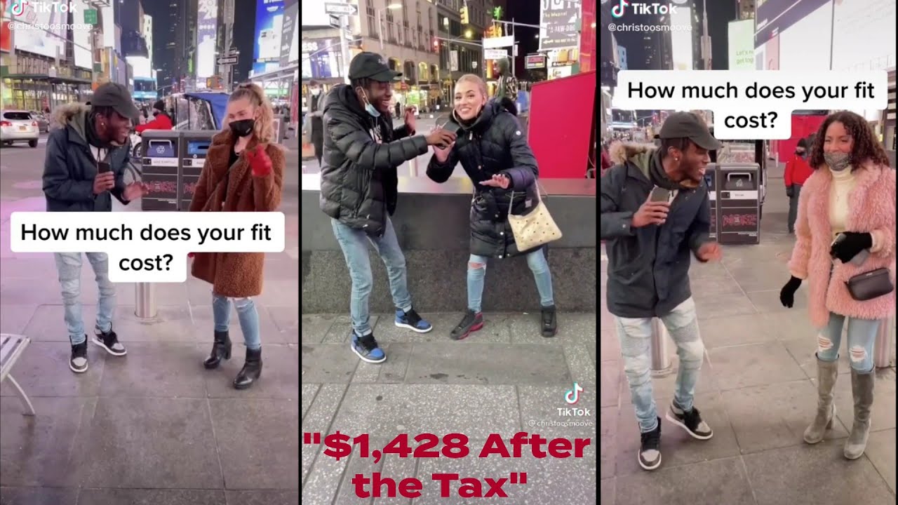 How much does your outfit cost? TikTok Compilation YouTube