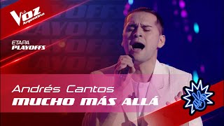 #TeamLali - Andrés Cantos - “Mucho más allá” - Playoffs - La Voz Argentina 2022