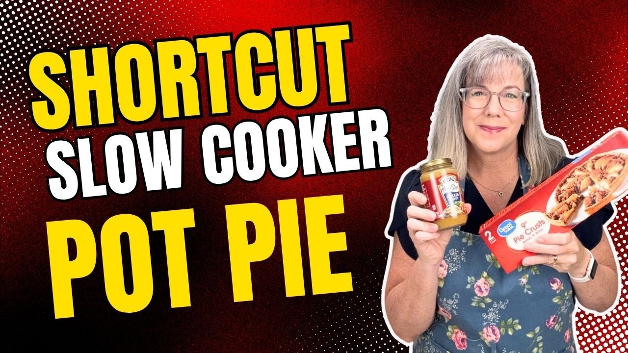 Simple Crockpot Chicken Pot Pie for One | Cozy Shortcut ... - YouTube