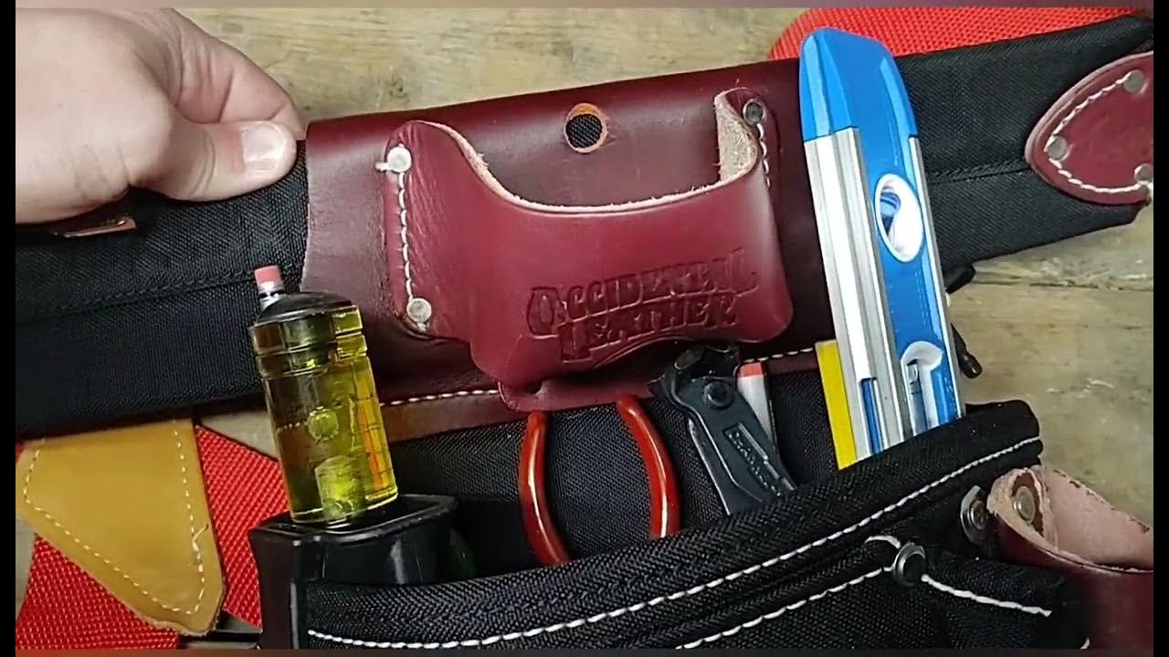DIY Tool Belt Setup Occidental Leather B8064 Fastener Bag and B8018DB