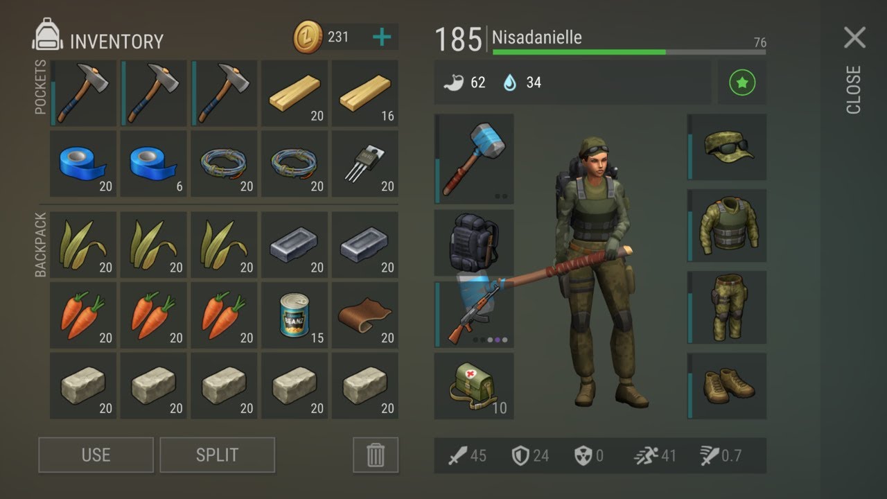 Raid LDOE Player 5022 Base (DECENT LOOT + FOOD + IRON + PLANKS) Last
