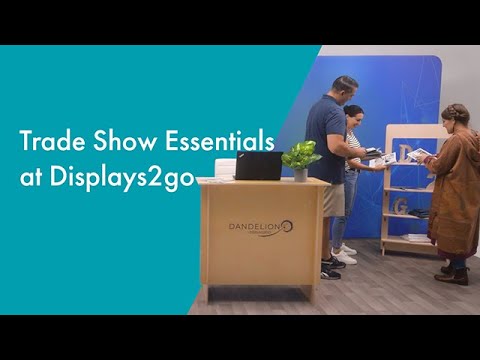 Trade Show Booth Supplies for All Businesses | Displays2go® - YouTube