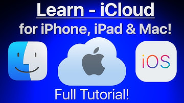 Learn iCloud for Mac, iPad & iPhone - Full Tutorial #Apple #icloud