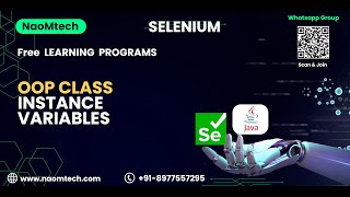 10. Selenium Tutorial for Beginners | Classes and Objects | Instance variables.