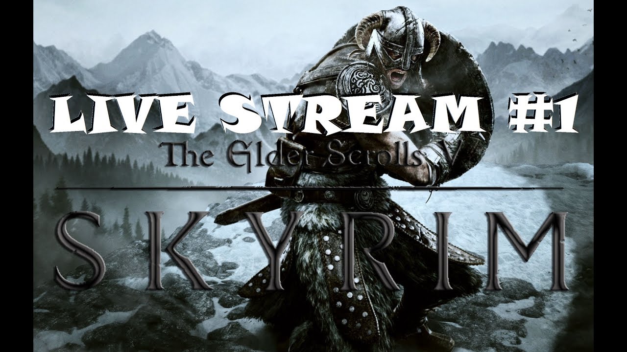 The Elder Scrolls V: Skyrim Special Edition Part 1 LIVE STREAM PS4 ...