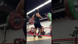 90kg Clean and Jerk Double @65kg bw