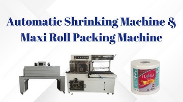 Good Price Automatic Shrinking Machine with Labeling Function Automatic Maxi Roll Packing Machine