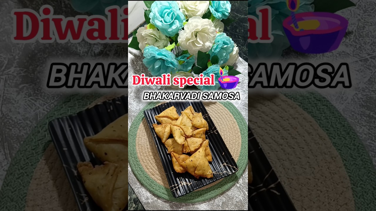 मिनी फरसान समोसे - जो महीने भर ताज़ा रहें | Dry Mini Samosa | How To cook | Cooking Short |