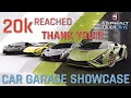 THANK YOU!!! 20k Subscribers Reached! Car Garage Showcase! | ASPHALT 9: LEGENDS