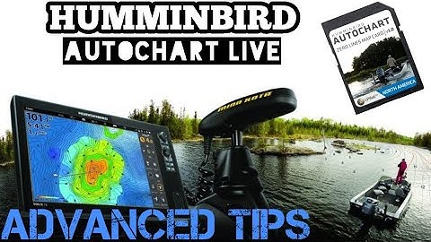 Humminbird AUTOCHART Live TIPS on the Water - Advanced Tutorial