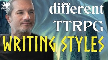 TTRPG Writing Styles | Chaosium Interview