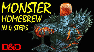 How to Make a Monster | D&D Monster Creation 101