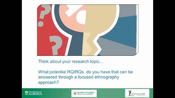 Higginbottom, Gina: Focused Ethnography