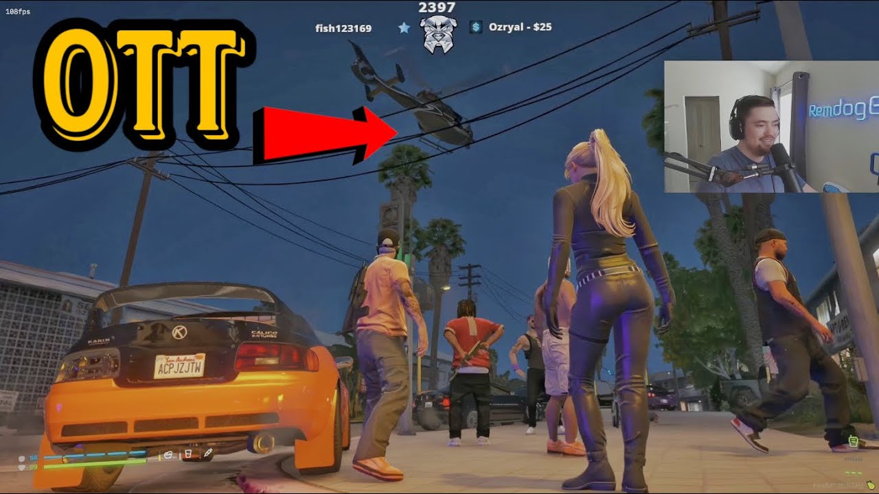 OTT Pulls Up on CG After Twitter Trash Talk | Prodigy GTA RP