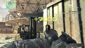 MW3 INFECTED C4 THROWING KNIFE TRIPLE KILL