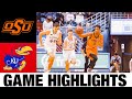 #23 Oklahoma State vs Kansas Highlights Highlights | College Basketball Highlights 2021