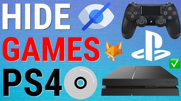 How To Hide PS4 Games From Friends And Others