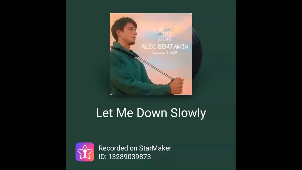 Gary Warnick AKA BIG PROPERR Singing [ Let Me Down slowly ]