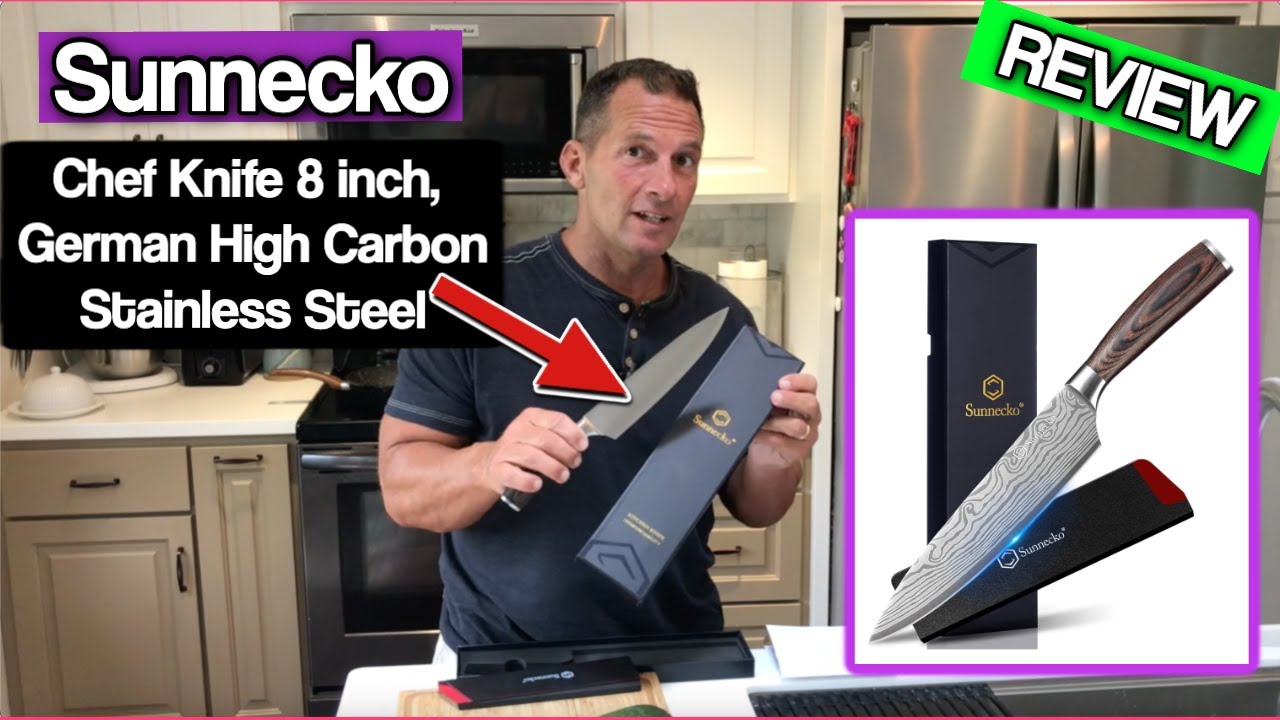 Keemake Chef's Knife Review - Sunnecko - Chinese knives 