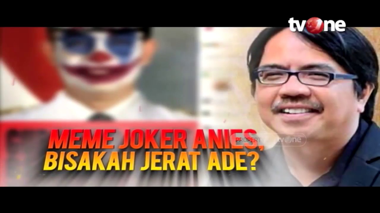 Laporan Utama Tvone Meme Joker Anies