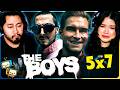 THE BOYS 5x7 REACTION! | Karl Urban, Jack Quaid, Antony Starr, Erin Moriarty | Amazon Prime