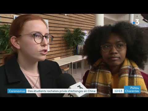 Coronavirus: La Rochelle Université suspend toutes missions à destination de la Chine Coronavirus: La Rochelle Université suspend toutes missions à destination de la Chine