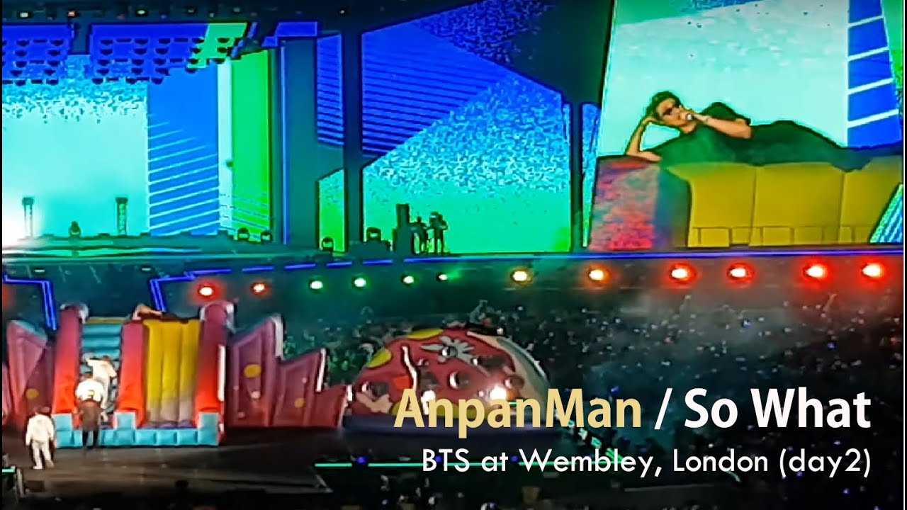 BTS - Anpanman / So What @ Wembley Stadium, London (Day2)