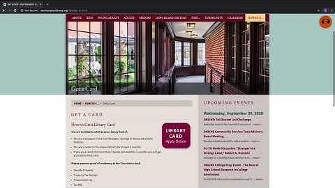 How to Get a Library Card (Spanish) (YT)