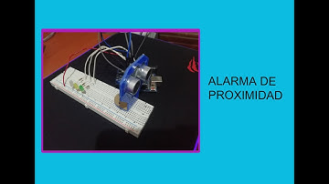 ALARMA DE PROXIMIDAD- Arduino.