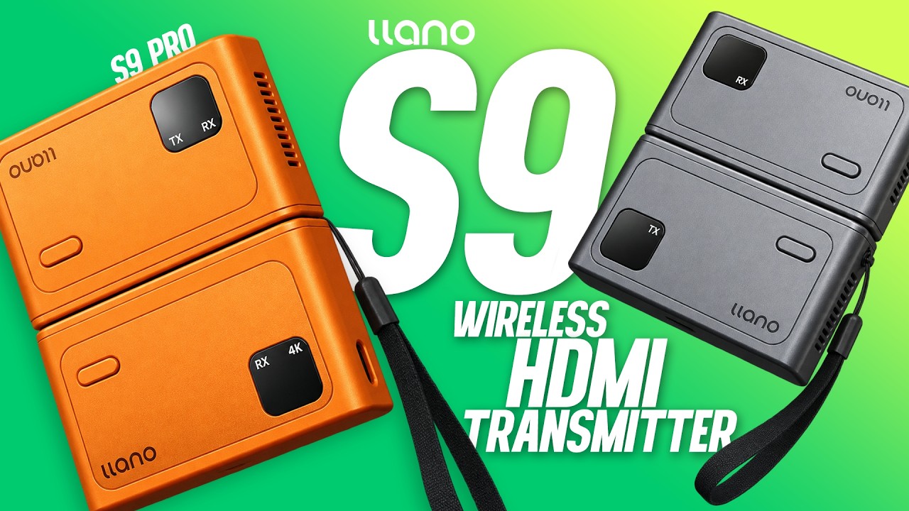Wireless HDMI Made EASY! ⚡ Llano S9 & S9 Pro | Unboxing & Review