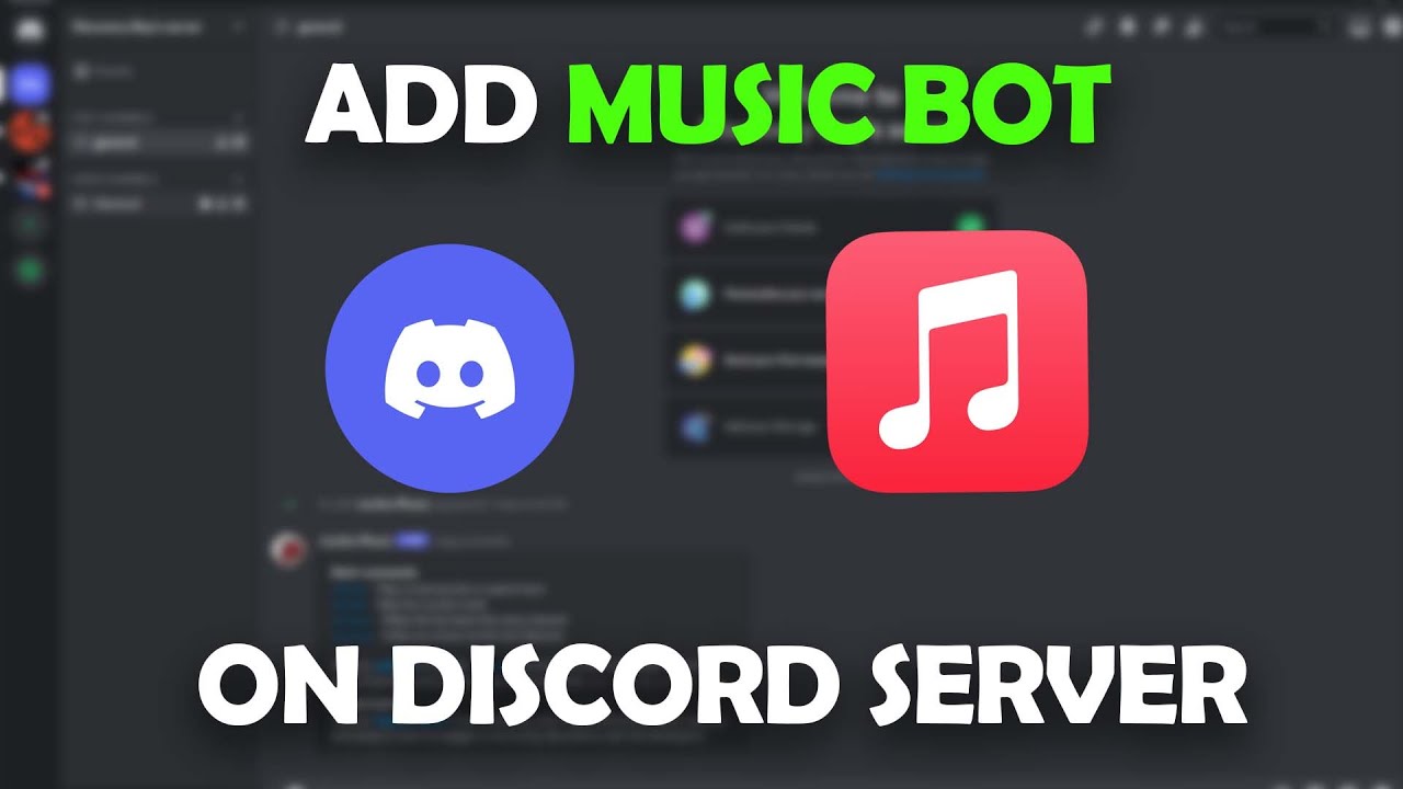 How To Add Music Bot to Discord Server [Newest Updated Method] YouTube