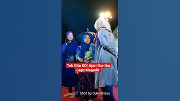 Thumbnail of Teh Gita KDI Ajari Ibu-Ibu Lagu Magadir #shorts