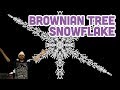 Coding challenge 127 brownian tree snowflake