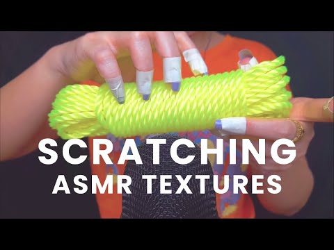 INTENSE ASMR SCRATCHING (TEXTURES) - NO TALKING