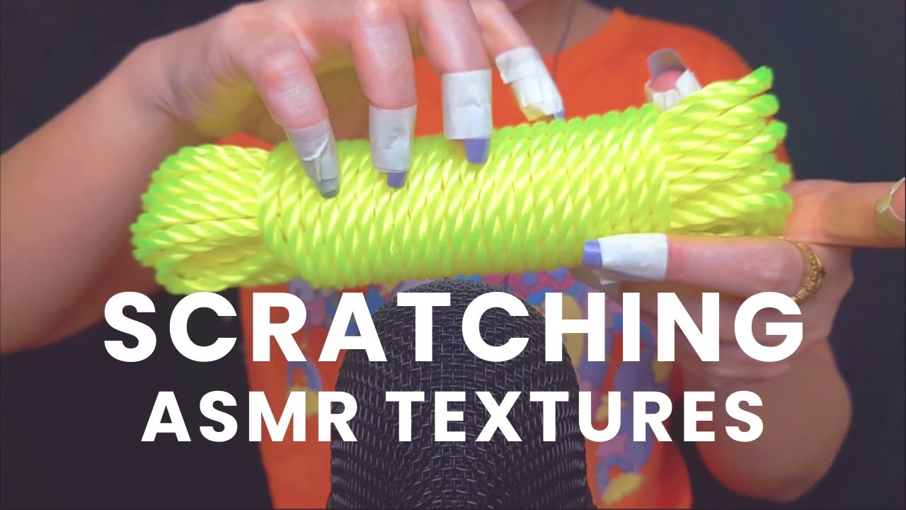 INTENSE ASMR SCRATCHING (TEXTURES) - NO TALKING