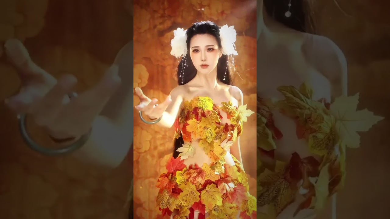 女娲补天，女娲是中国人认知的天地间第一位女性~ #女娲 #仿妆 #女娲补天 #美妆#shorts