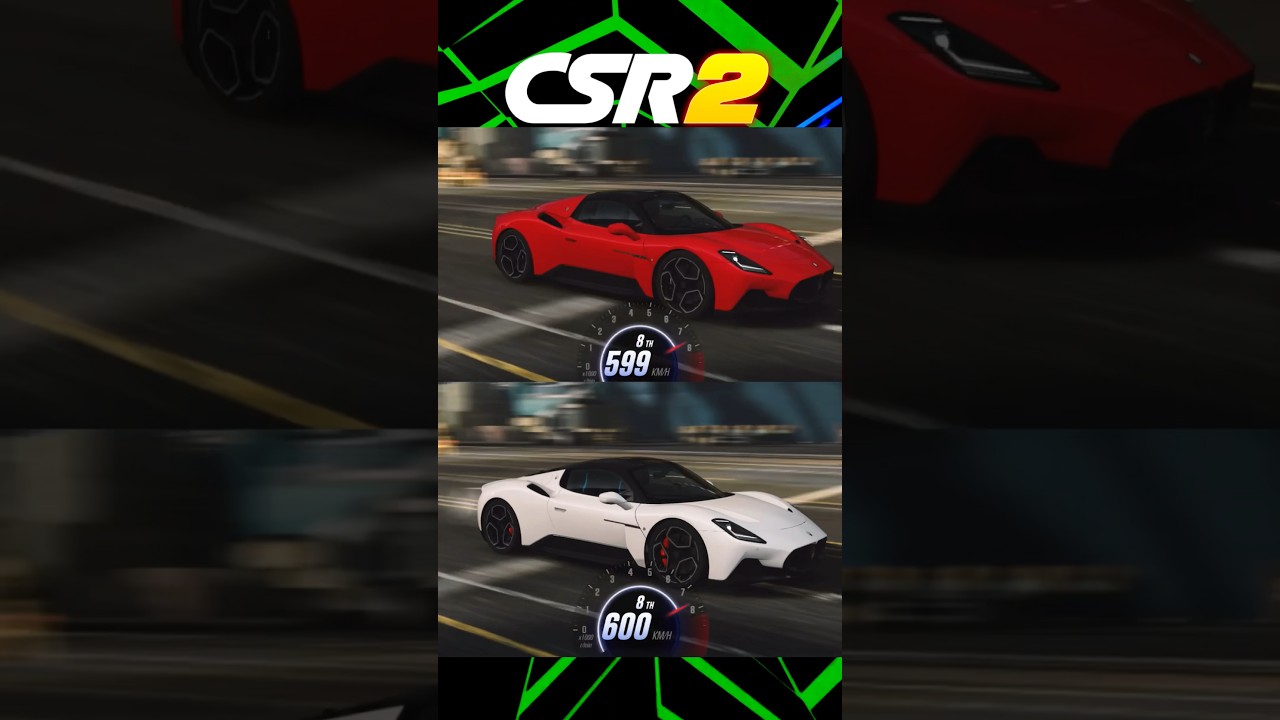 MC20 CIELO VS MC20! CSR2 