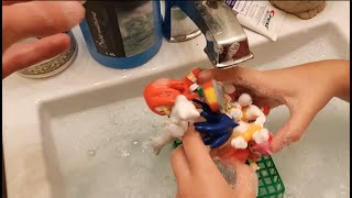 Bubble Trouble In Bath Foam - Sonic Action Figures