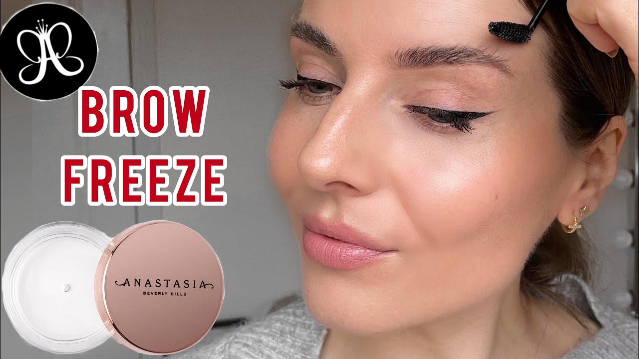 NEW!! ANASTASIA BEVERLY HILLS BROW FREEZE REVIEW + DEMO 