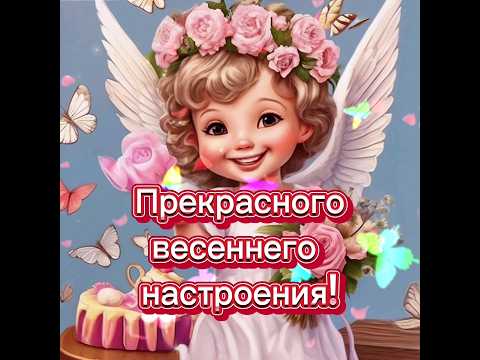 Прекрасного весеннего настроения! #пожелания #2024 #красота