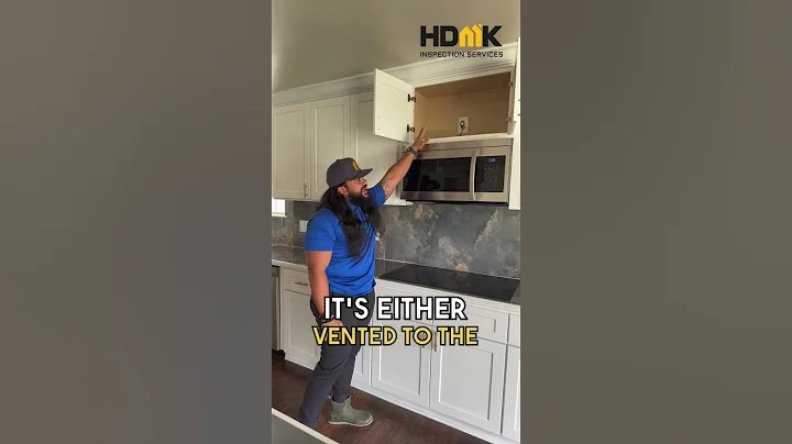 Perfectly Installed Microwave at this home inspection…Not! (Read description for more details)