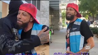 Blueface Runs Into His Dad While Doing Amazon Delivery!