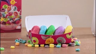 Froot Loops Mini Donuts From Hardees Food Review
