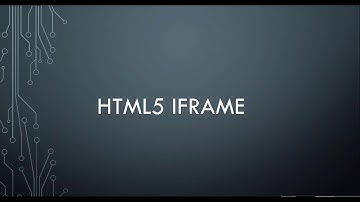 10- HTML5 Iframe -- HTML5 & CSS3 Tutorials in Urdu | Hindi 2018