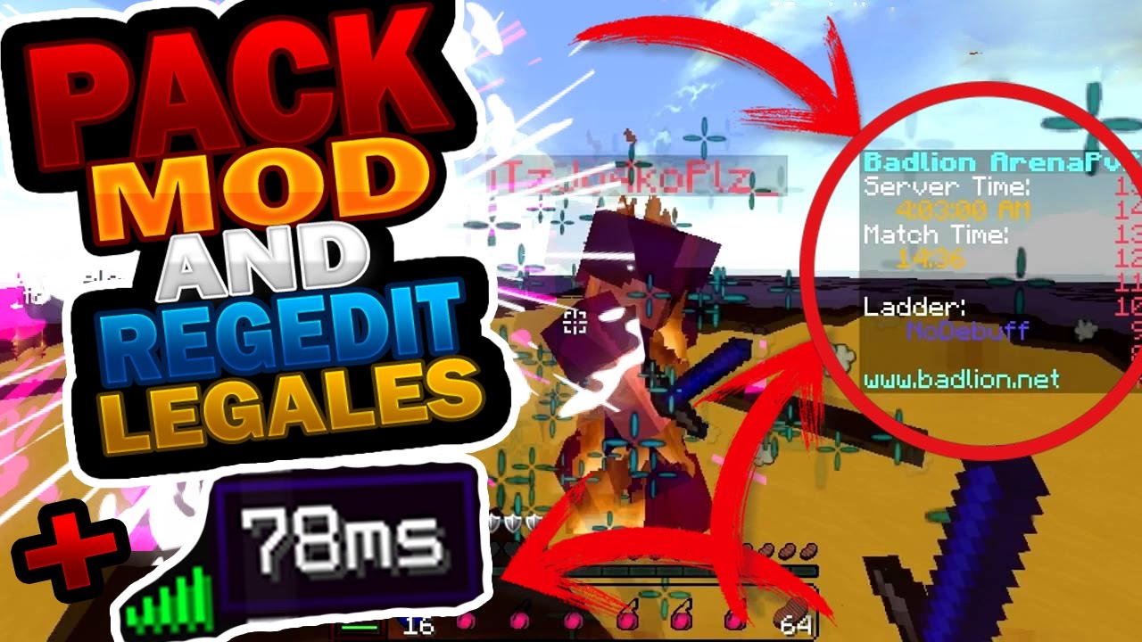 MOD REACH AND NO KB 1.7.10 5+BLOCKS, REGEDIT OP LEGAL | BADLION | FREE ...