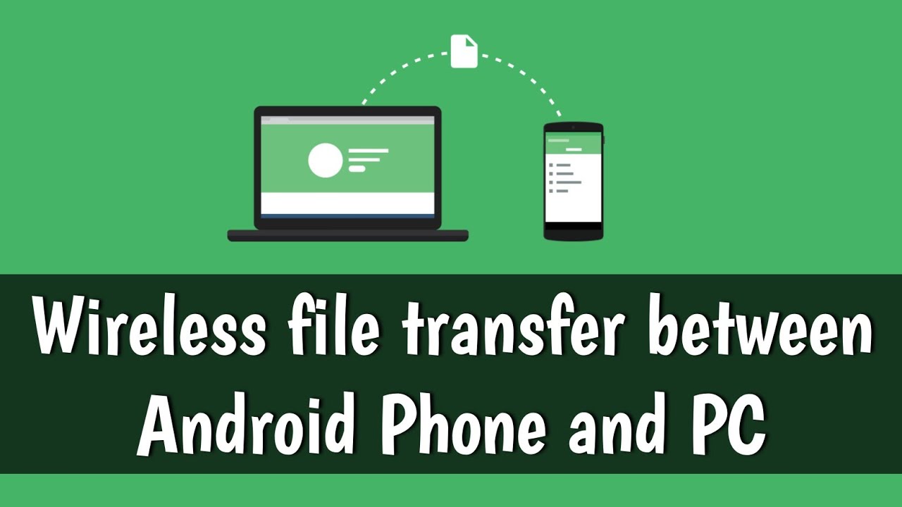 Wireless file transfer between Android Phone and PC #mbtalksddn - YouTube