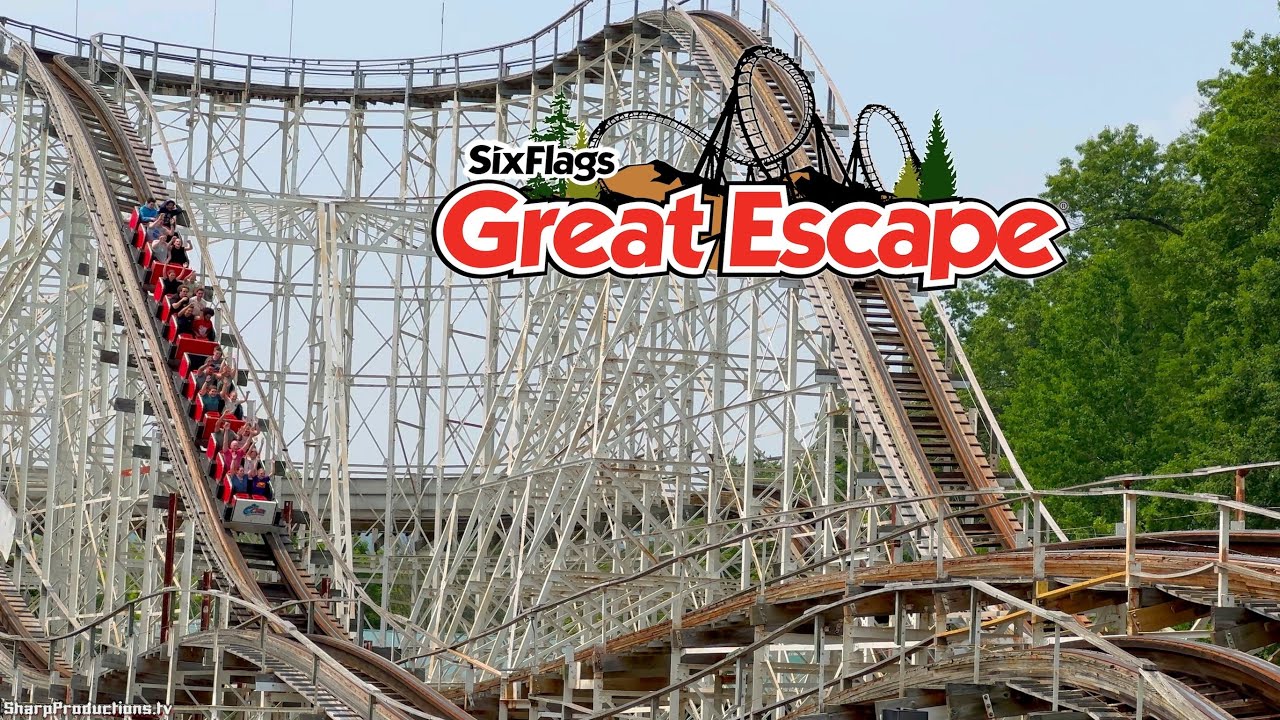 Comet POV at Six Flags Great Escape